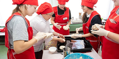  Мастер-класс по выпечке в школе №35 города Иркутска