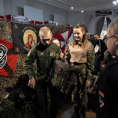 Участие в мероприятии, посвящённому Дню Героев Отечества