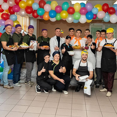 Праздник в школе №5 в преддверии Дня повара!