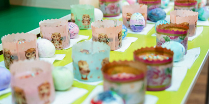  Творческий мастер-класс по украшению куличей и раскрашиванию яиц в детском саду 184