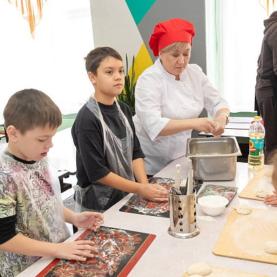  Мастер-класс по выпечке в школе №35 города Иркутска